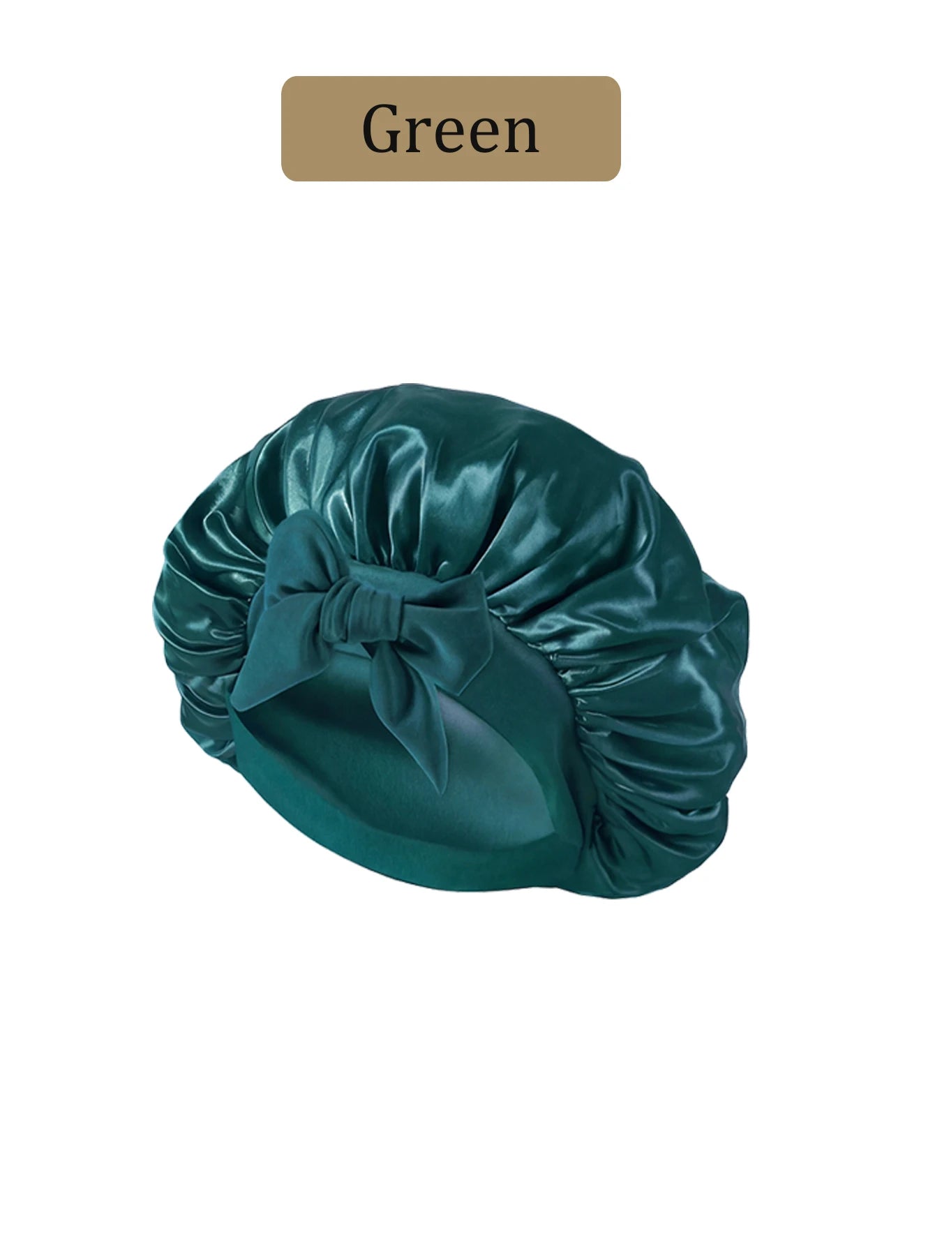 Silque Luna Silk Bonnet Sleeping Womens Satin Bonnet Hair Night Sleep Cap Tie Band CurlyHat Scarf Wrap Curly Hair Bonnets Beauty